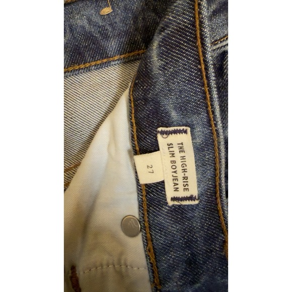 Madewell The High Rise Slim Boyjean Women's Size 27 - Picture 6 of 9